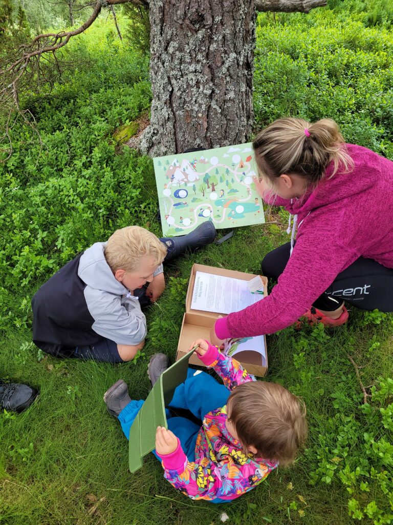 På tur med barn introboksen