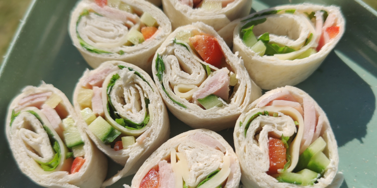 tortillalefser med fyll til matpakke