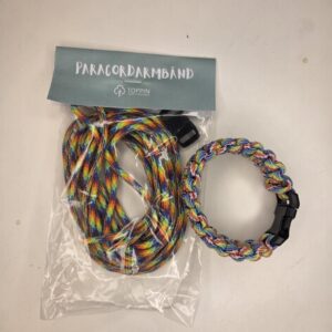 Paracordarmbånd sett